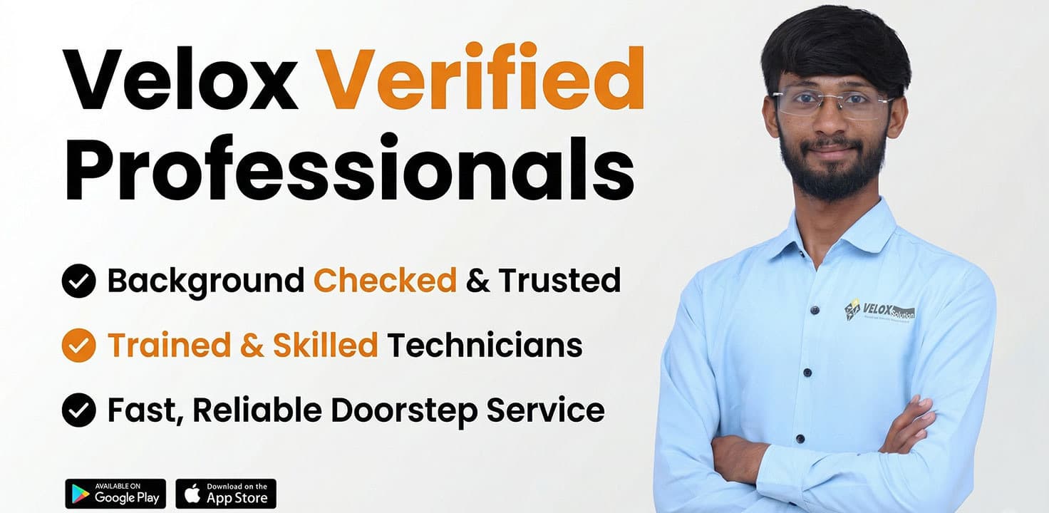 A Velox professional at work